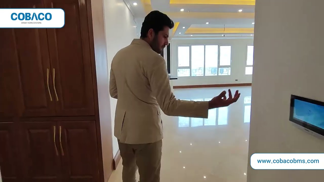معرفی پروژه هوشمندسازی مسکونی- تهرانپارس- خانه هوشمند کوباکو