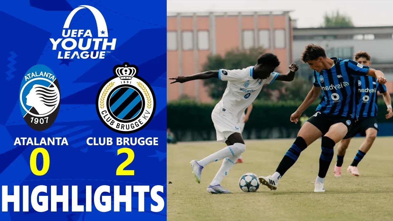 Atalanta vs Club Brugge Highlights | U19 UEFA Youth League 2025/2026