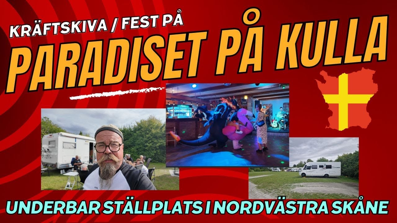 Paradiset på Kulla - Suverän ställplats med restaurang, bar, musik, minigolf, loppis, med mera!