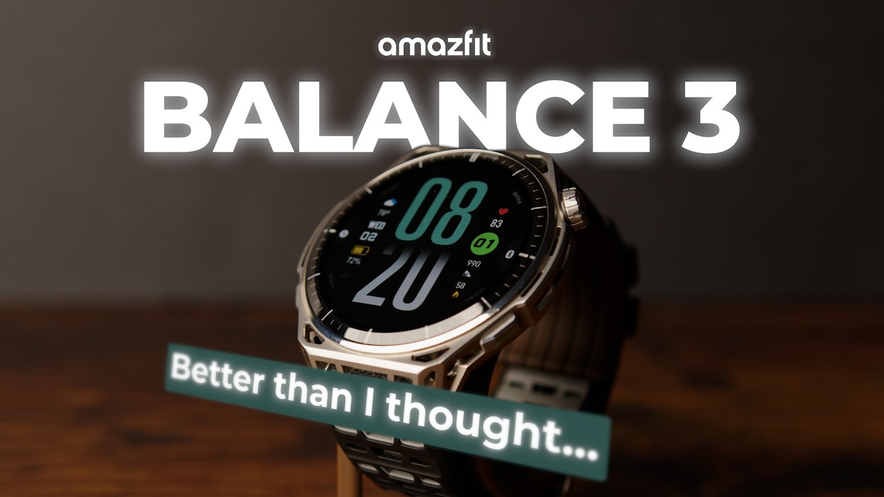 Обзор Amazfit Balance 3 | Лучше, чем я ожидал!