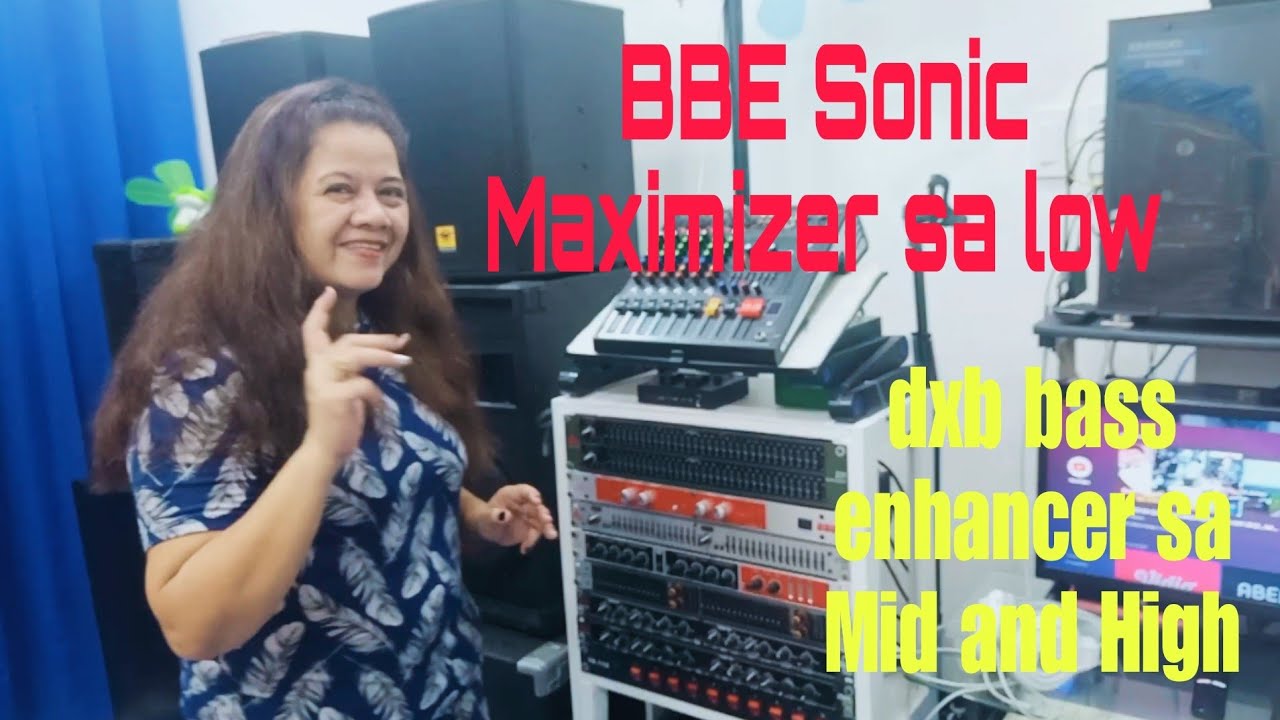 BBE Sonic Maximizer sa low. Dxb bass enhancer sa mid and High #sound connection sound set up #2023