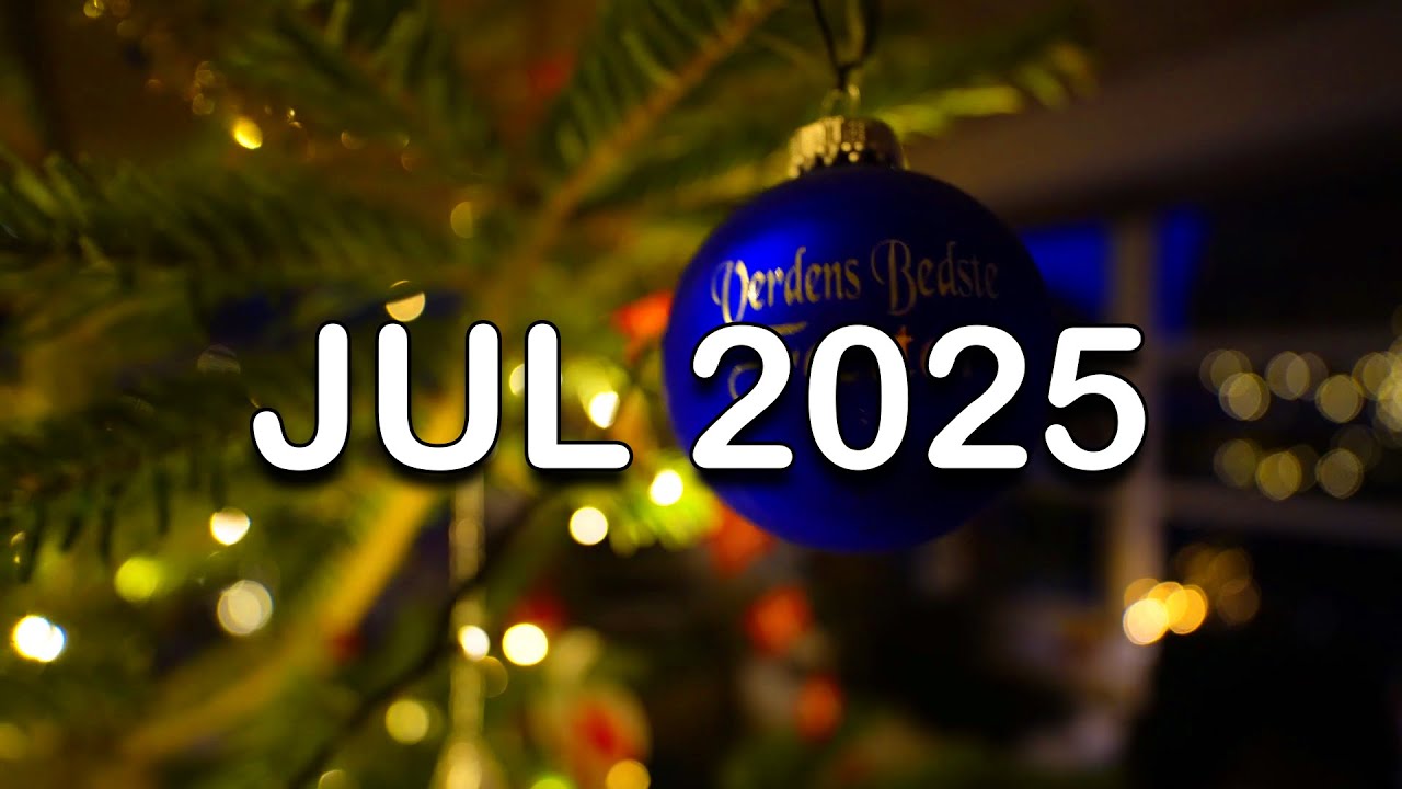 Juleaften 2025 -  Se hvad jeg fik!