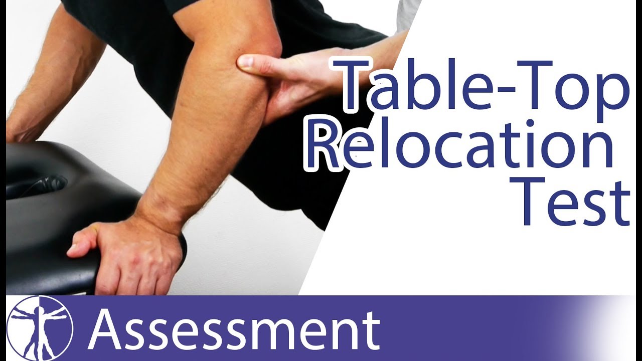 Tabletop Relocation Test | Posterolateral Rotatory Instability of the Elbow