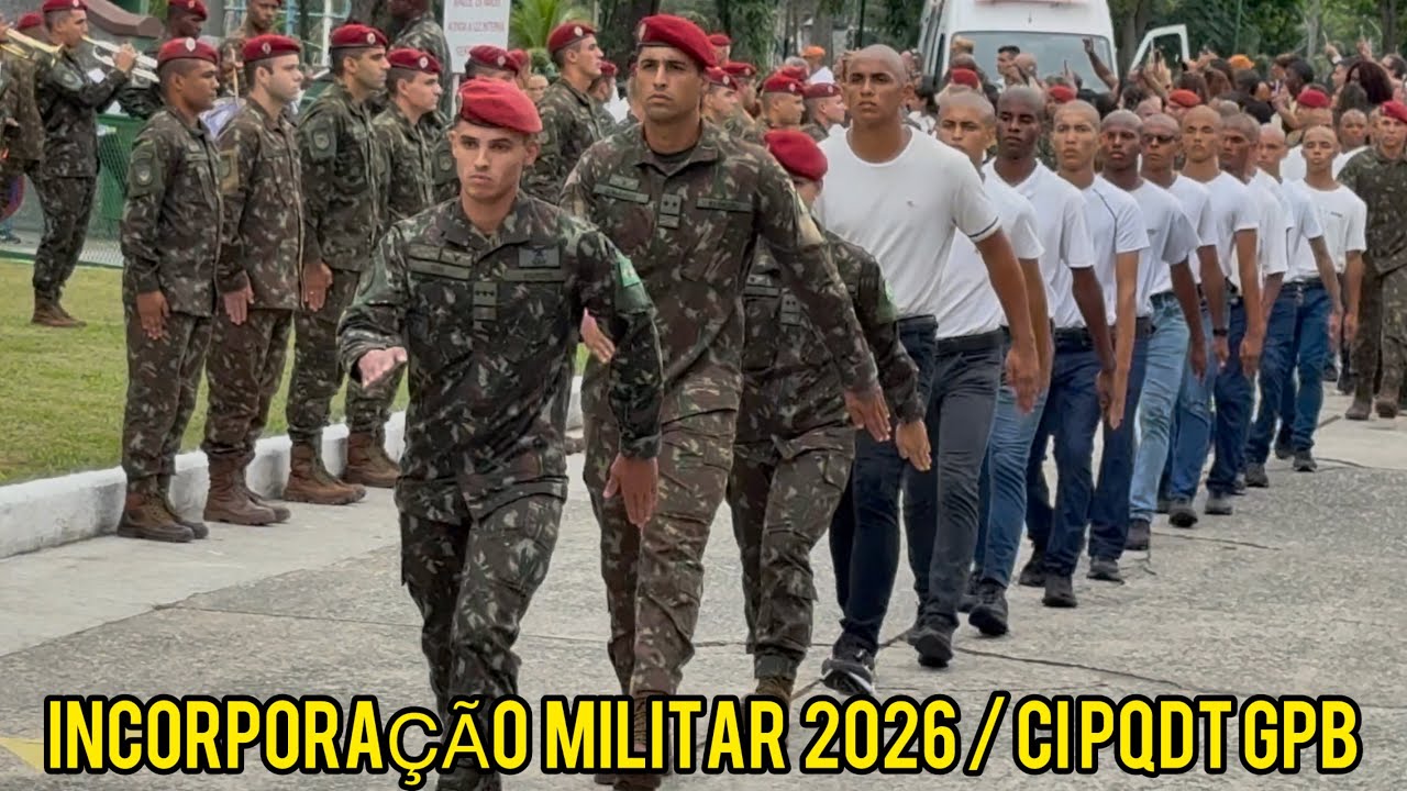 INCORPORAÇÃO CONJUNTA DE NOVOS MILITARES DAS SUBUNIDADES PARAQUEDISTAS DA COLINA LONGA 🦅