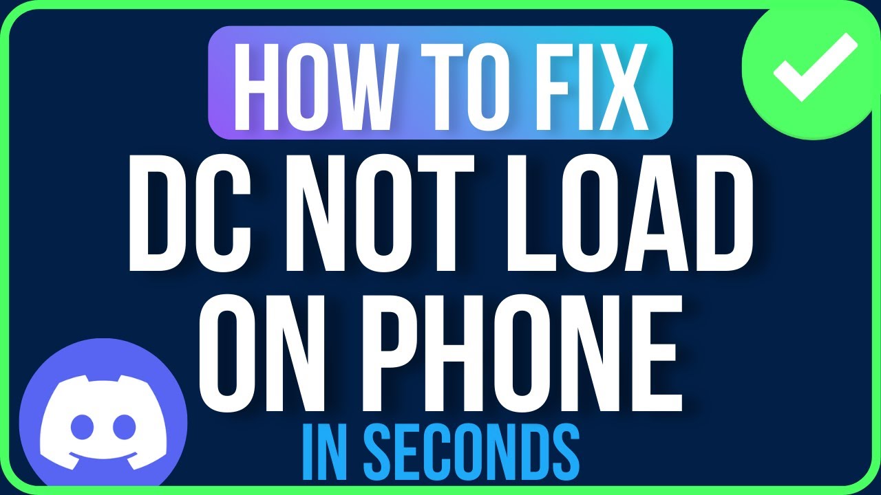 DISCORD NOT LOADING ON PHONE [FIXED] | Discord App Stuck on Loading Problem