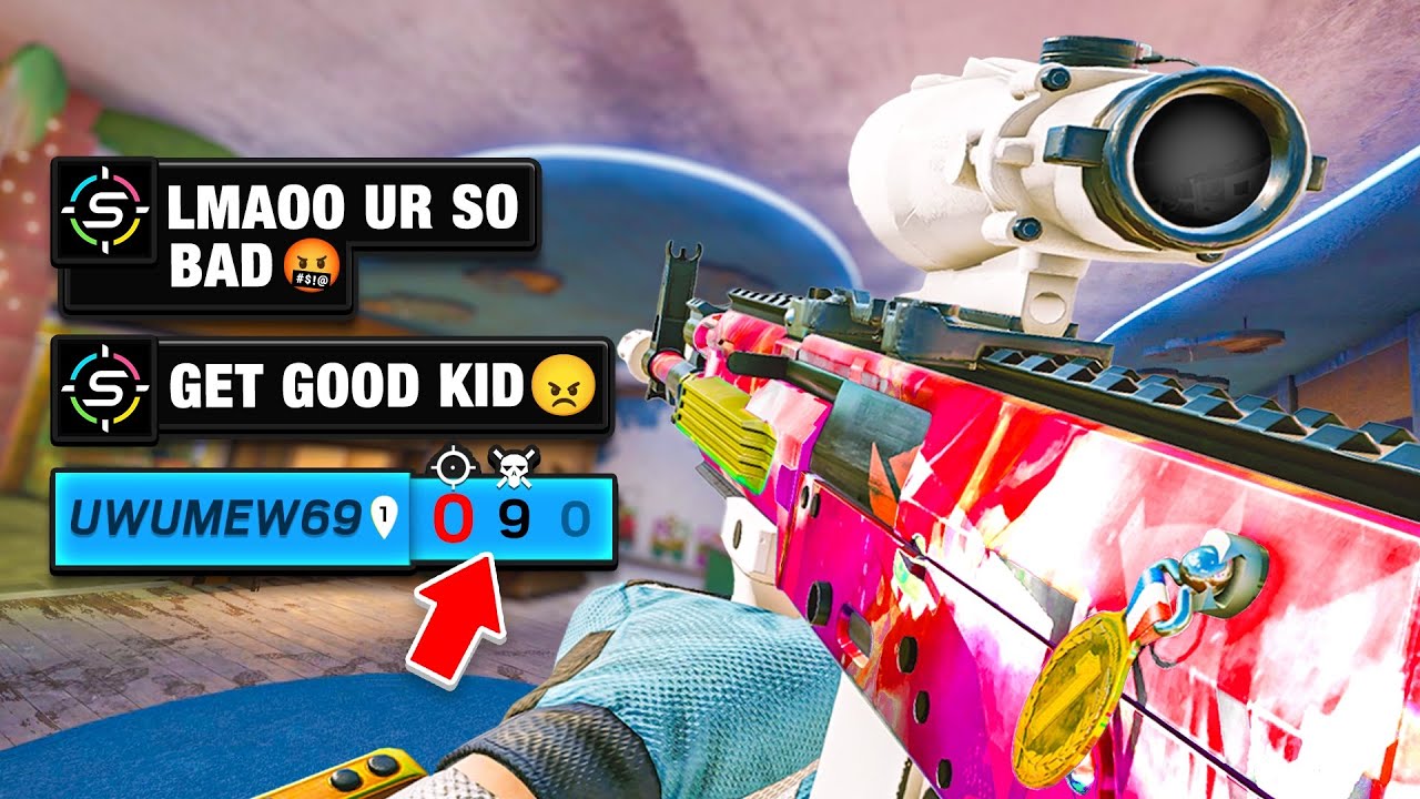 I BULLIED This ANNOYING Player Into Going NEGATIVE