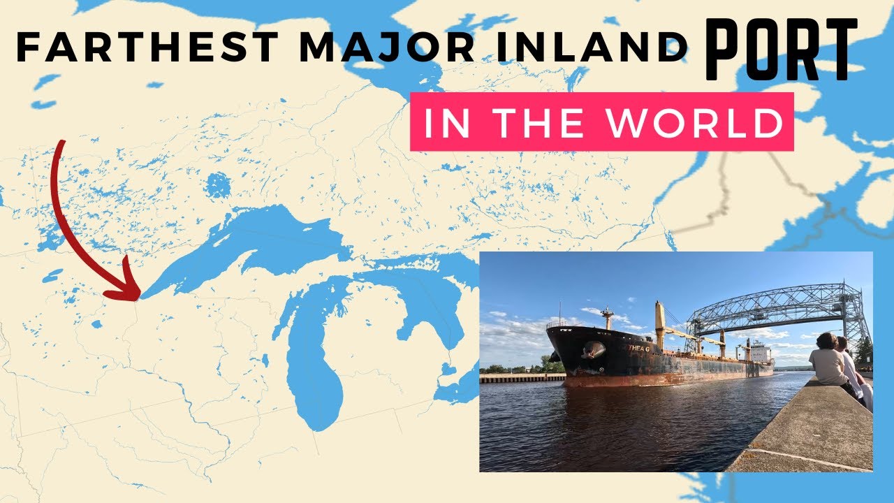 The Incredible Story: The World's Farthest Inland Port - 2300+ Miles!
