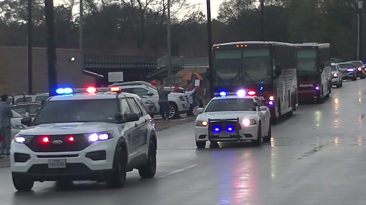 Gilmer Buckeyes Send Off to AT&T Stadium for State Championship Game