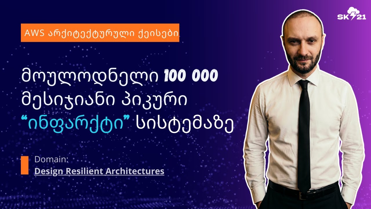 AWS ქეისი N3: მოულოდნელი პიკური დატვირთვა სისტემაზე