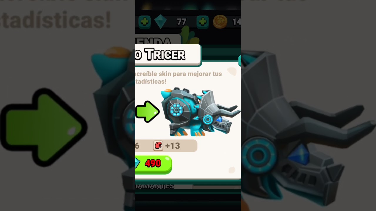 Robo-Tricer New Skin - Dino Bash Travel Thru Time
