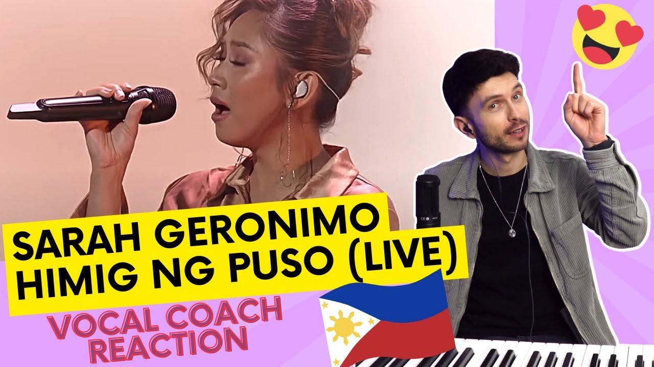 YAZIK reacst to Sarah Geronimo - Himig Ng Puso | LIVE | ASAP