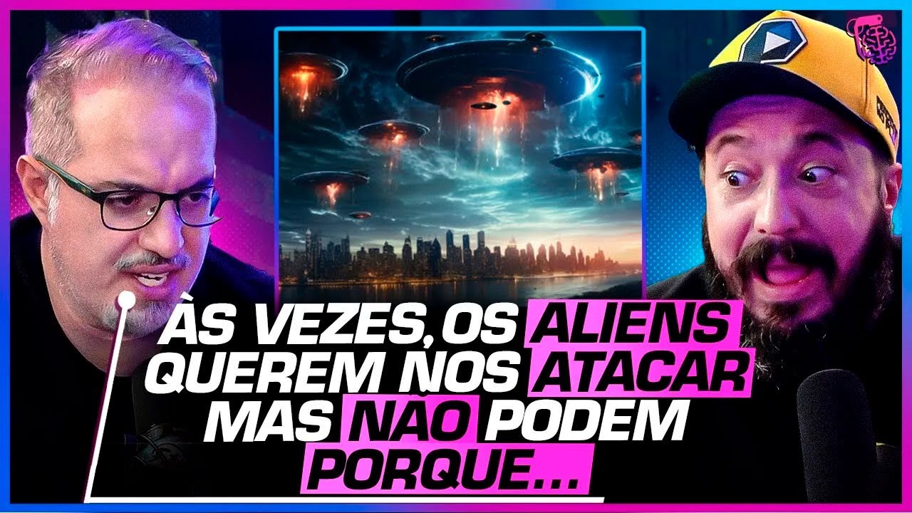 TECNOLOGIA VAZADA, CONSPIRAÇÃO e INVASÃO ALIENÍGENA - Daniel Lopez, Affonso Solano e Afonso Tresdê