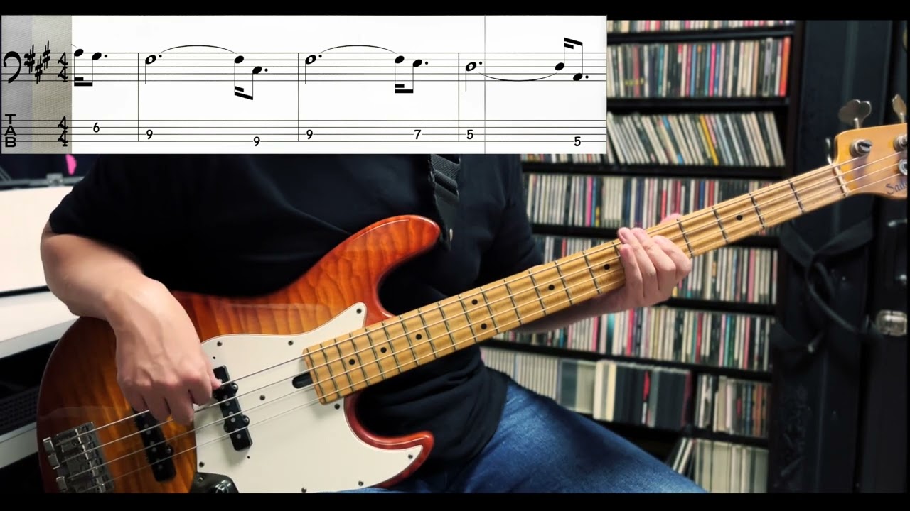 Christopher Cross - Sailing (Bass Cover) TABS in Video | *Get the PDF on Patreon