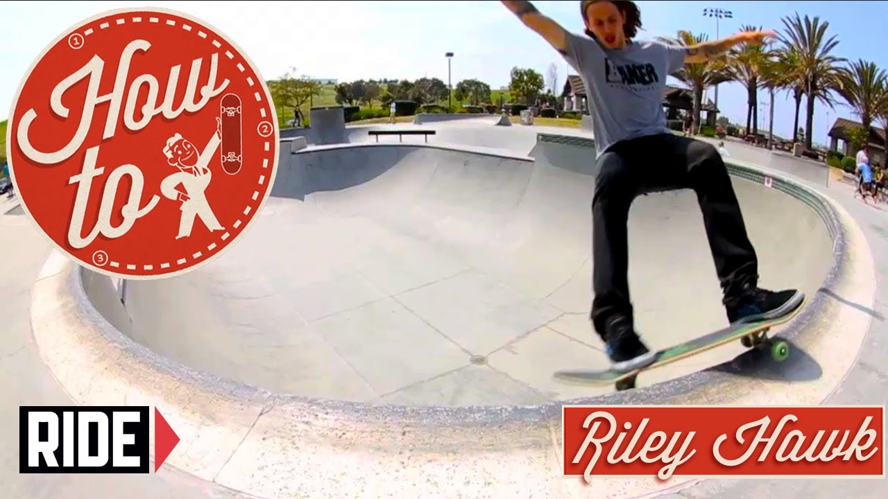 How-To Skateboarding: Frontside Smith Grinds with Riley Hawk
