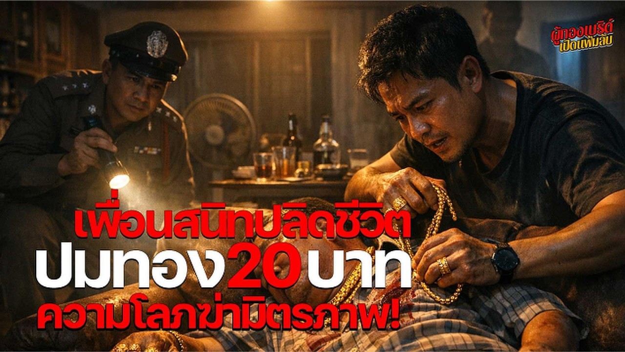 ความโลภฆ่ามิตรภาพ ปมทอง 20 บาท | วงเหล้าคืนเดียว...เพื่อนกลายเป็นฆาตกร