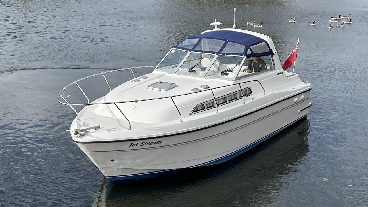 1995 Broom Ocean 29 Cabin Cruiser Boat - Now Sold