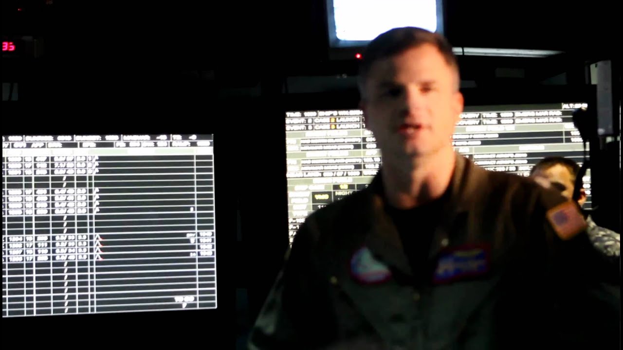 USS Reagan Carrier Air Traffic Control Center