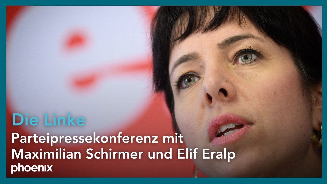 Die Linke: Pressekonferenz mit Maximilian Schirmer und Elif Eralp | 10.11.25