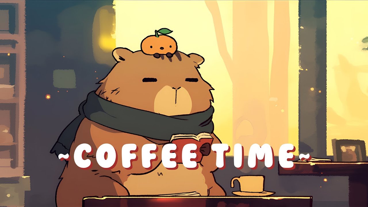 Lofi Capybara Radio | Relaxing Tunes Collection 🌸 ☕