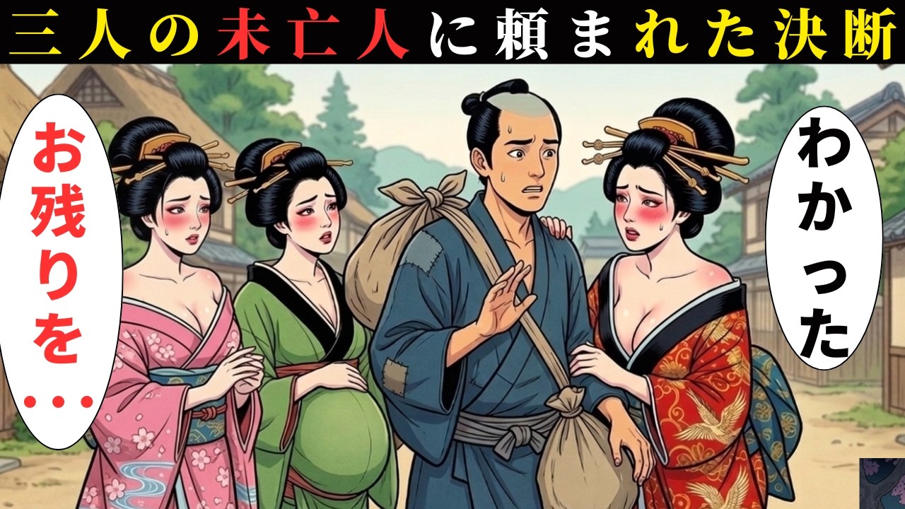 屈強な若者が三人の未亡人と一つ屋根の下で暮らした理由。村中が騒然とした奇妙な日々 | 伝説 | 昔話 | 民話