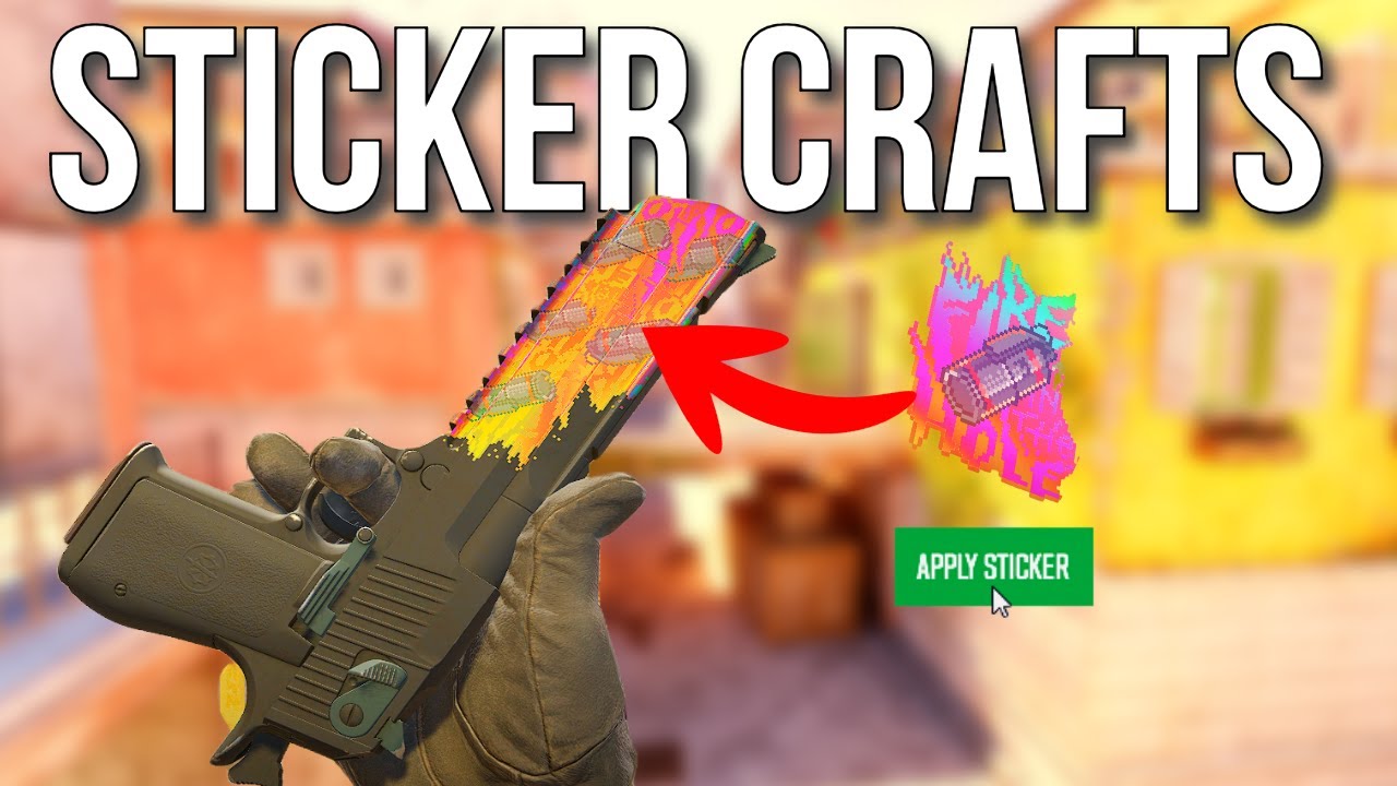 CS2 crafting community is COOKING | #cs2 sticker crafts #7