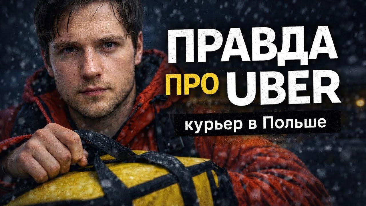 Правда про Uber Eats в Польше без мотивации и розовых очков.