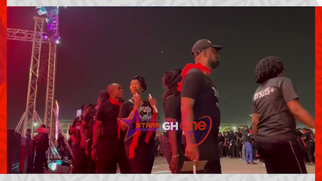 Independence Square Glows For Daddy Lumba!