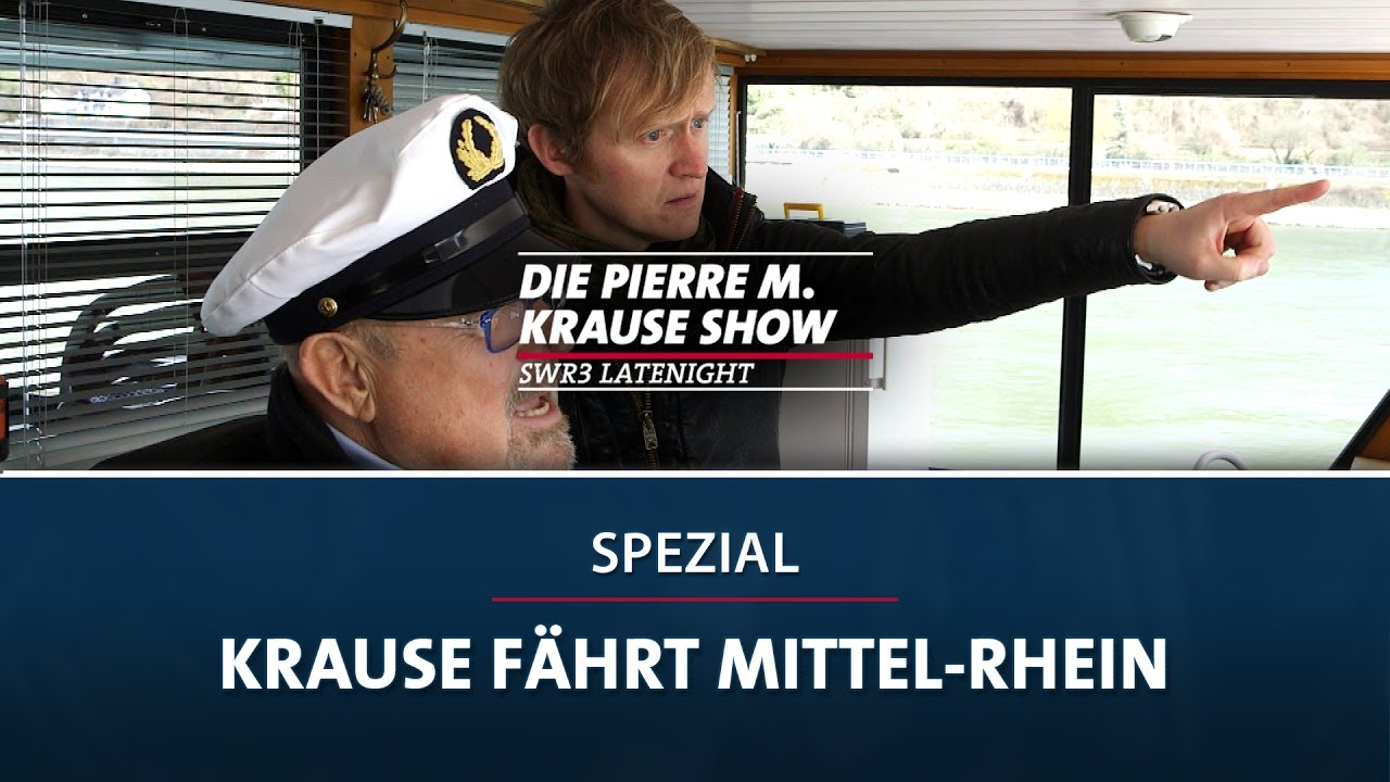 Die Pierre M. Krause Show | Folge M | Krause fährt Mittel-Rhein