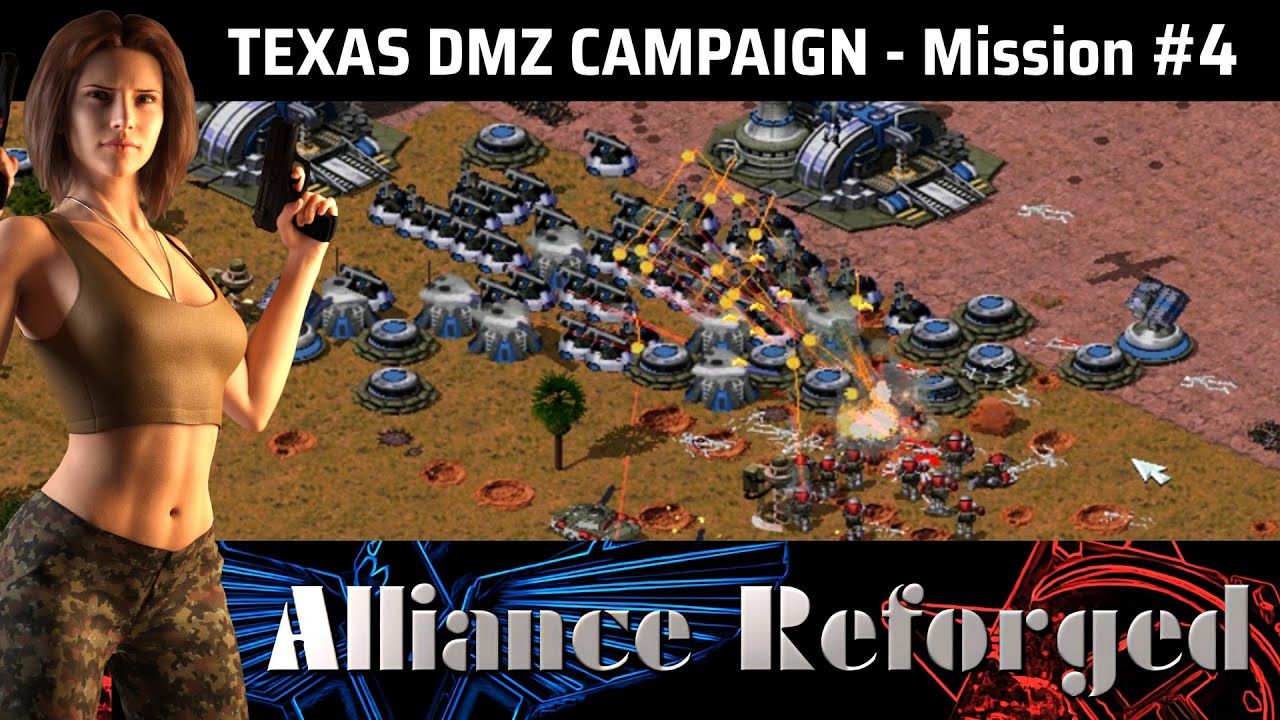 Red Alert 2 - Alliance Reforged | Texas DMZ Campaign Mission #4 - Empire Hill