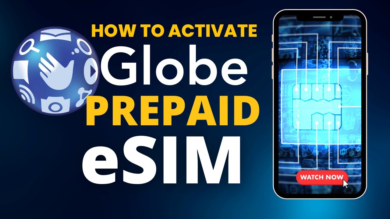 Как активировать предоплаченную eSIM-карту Globe