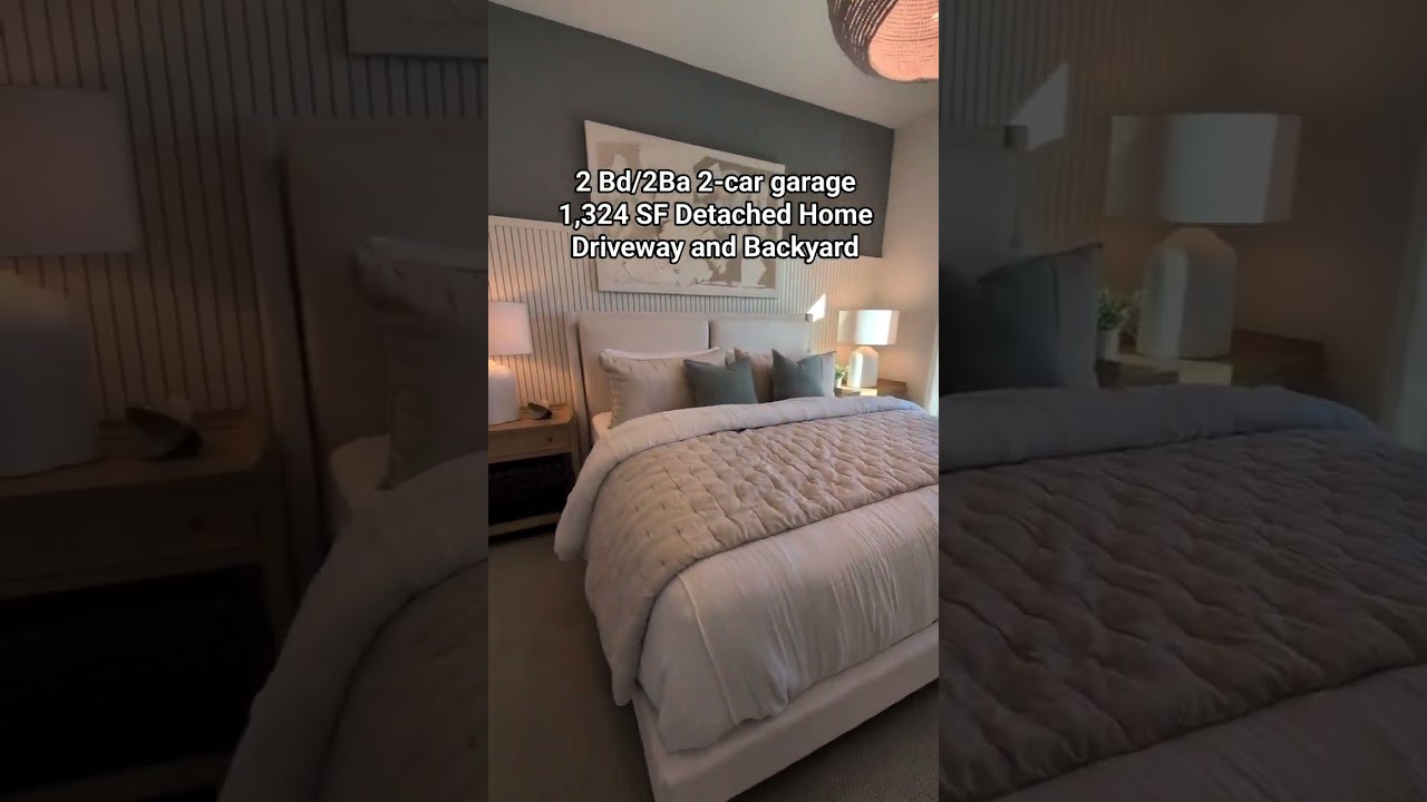 Single-story homes in a guard-gated master planned community #kababayan #55plus