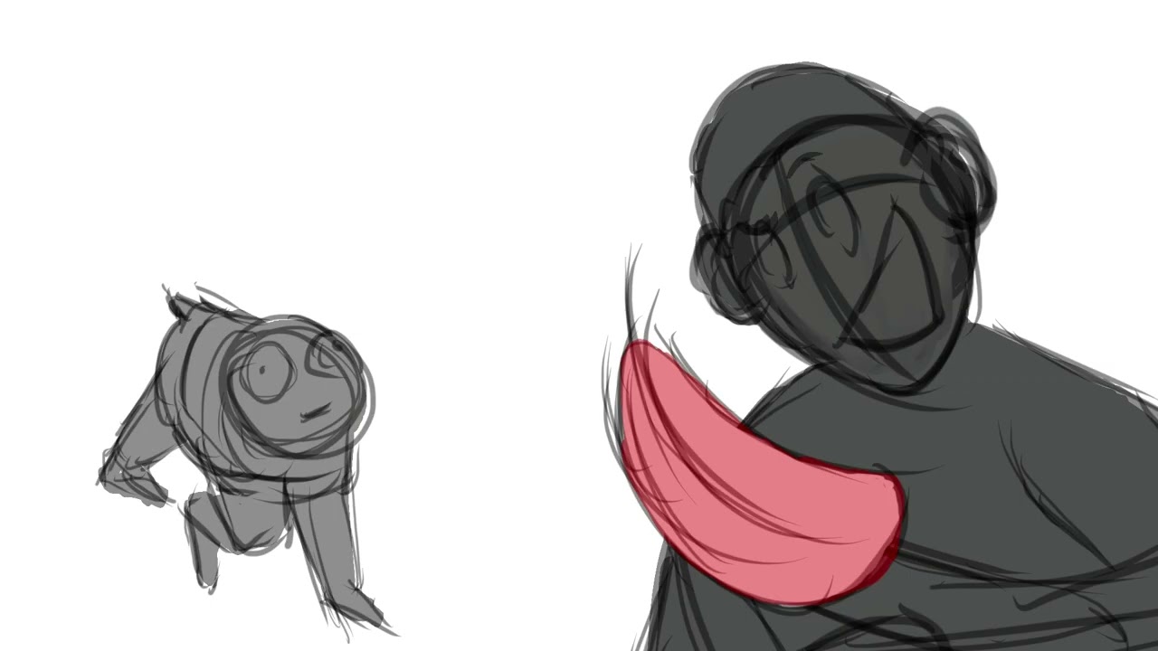 Scene 1 OG rough storyboards