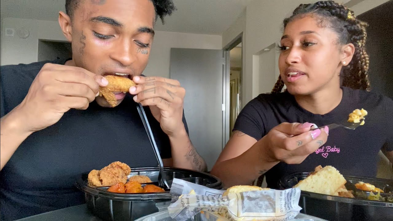 WHEN SHE GONE STOP PLAYING ME.. SOULFOOD MUKBANG W/ MY EX .