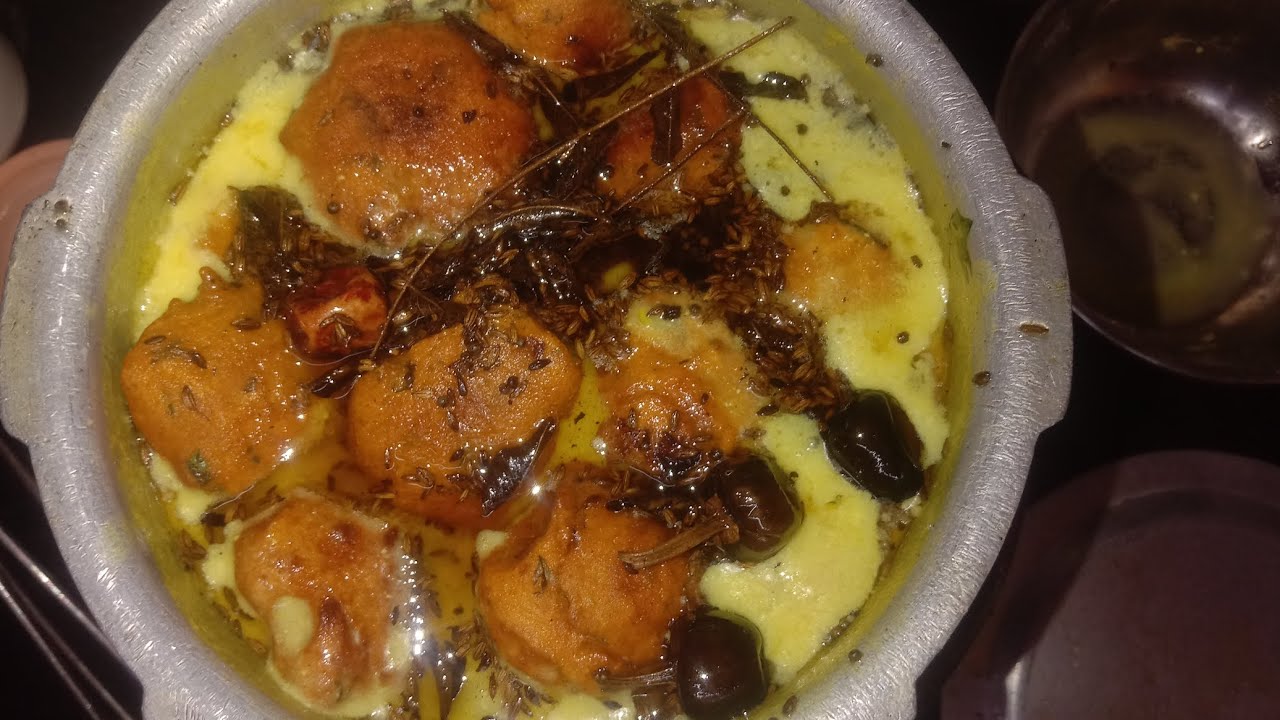 Dahi aur bhajji ki kadhi easy recipe 🤤 | food vlog | Subscribe now| haseena's kitchen 
