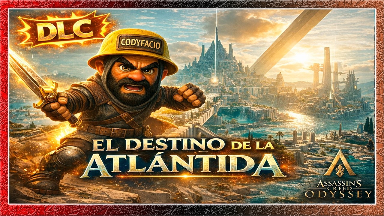 el destino de la atlantida🎮| assassin's creed odyssey gameplay español DLC
