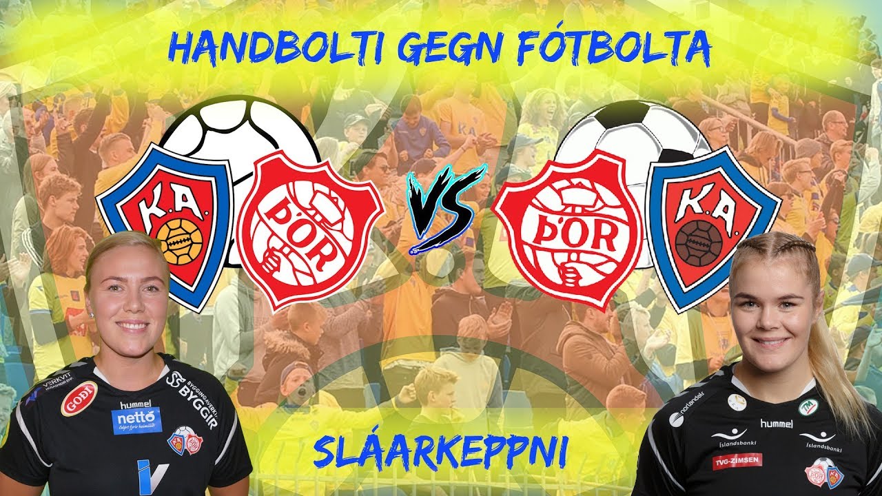 Handbolti - Fótbolti: Hulda Bryndís og Arna Sif