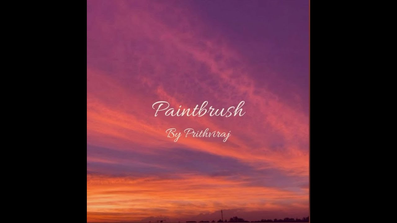 Paintbrush || Prithviraj Pandey || Lofi Hiphop || Lofi Music
