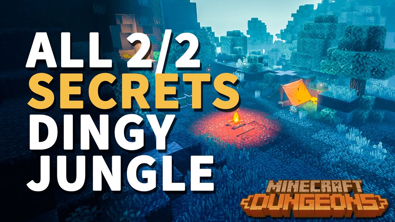 All Dingy Jungle Secrets Minecraft Dungeons
