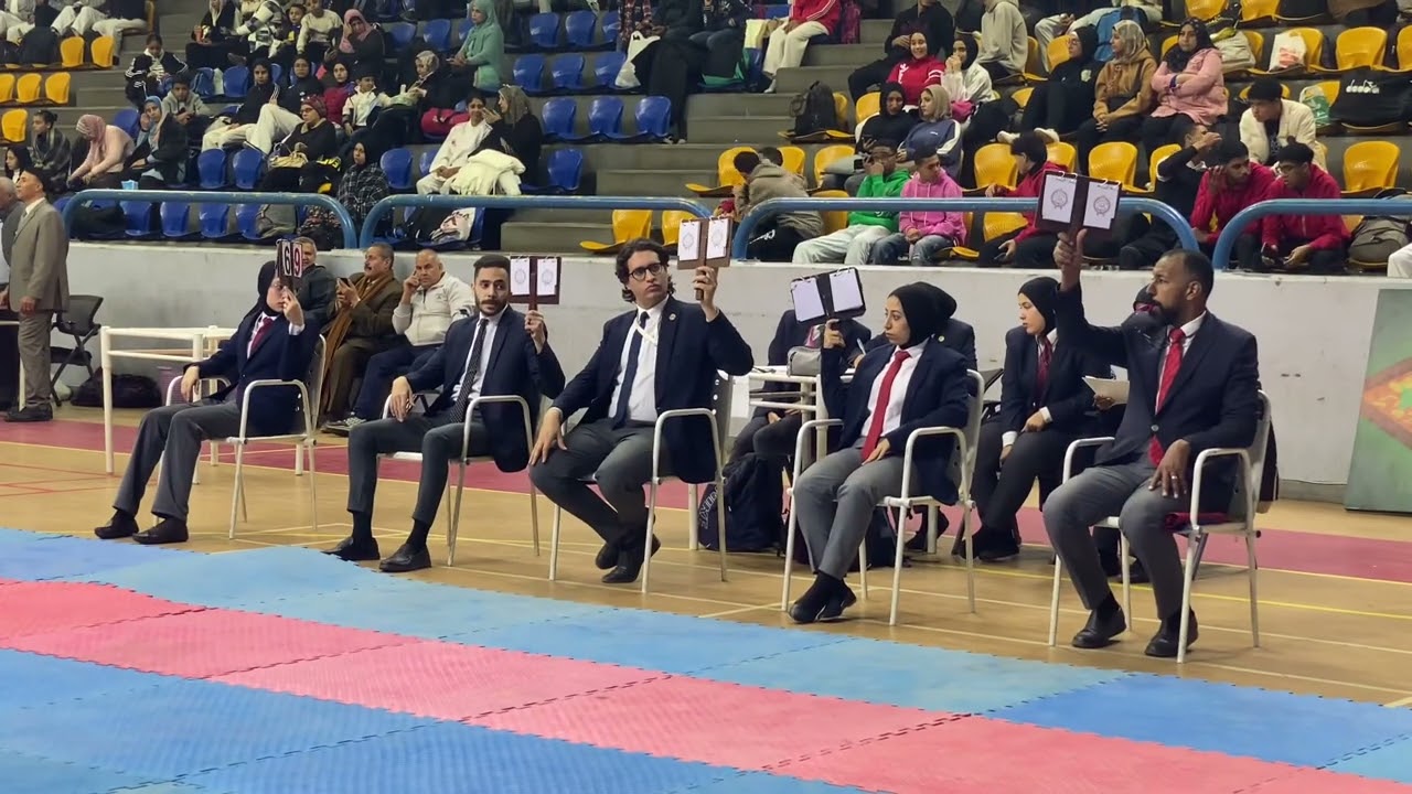 بطولات المحافظة الرسميه في الكارتيه سن 16-17-18سنه مرحله الشباب و الشبات كاتا -مجمع كاتات المتقدمين