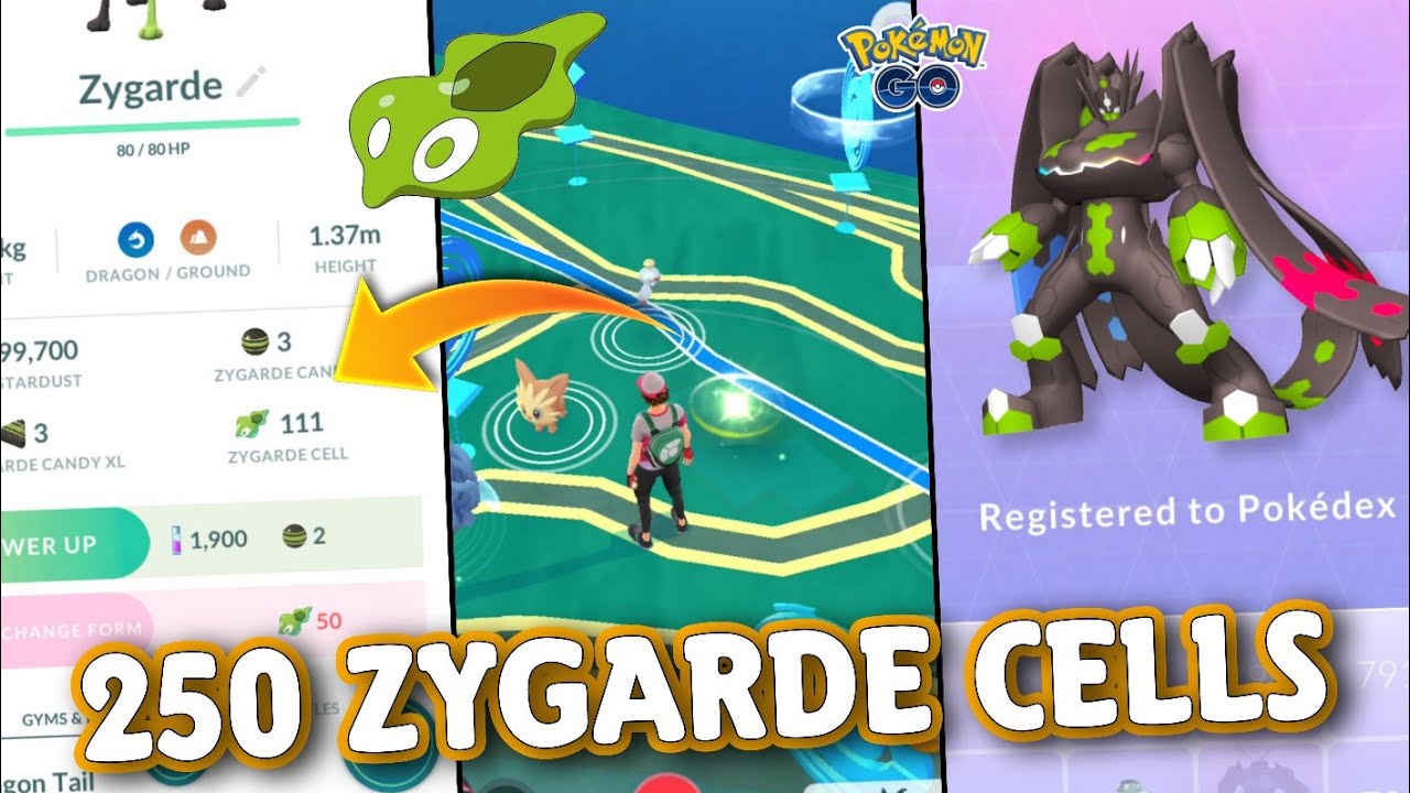 How To Get 250 Zygarde Cell Fast in Pokemon Go | Best Trick To Get Unlimited Zygarde Cells