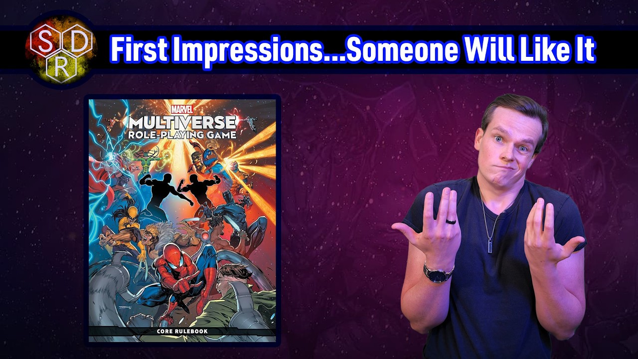Неплохо... но не идеально для нас: впечатления от ролевой игры Marvel Multiverse.
