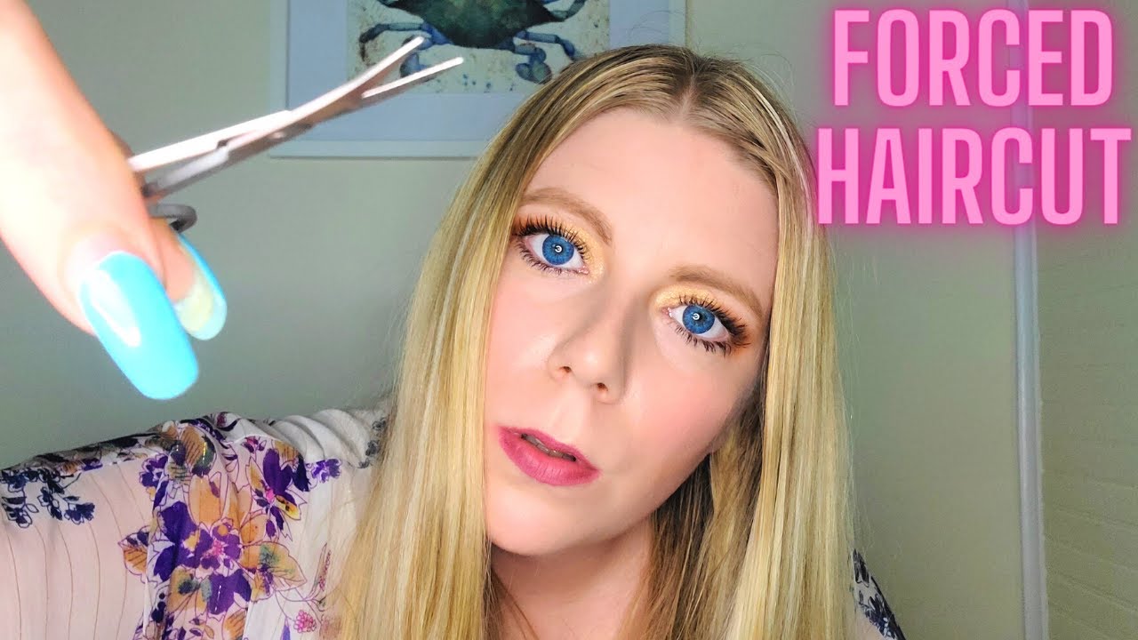 ASMR forced haircut roleplay ✂ (kidnapper cuts your hair)