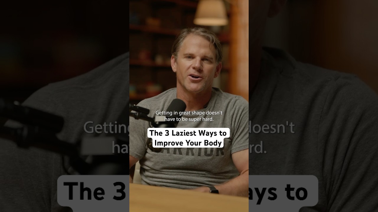 Top 3 lowest-effort, highest-return ways to get in better shape. #fitness #diet #health #sleep