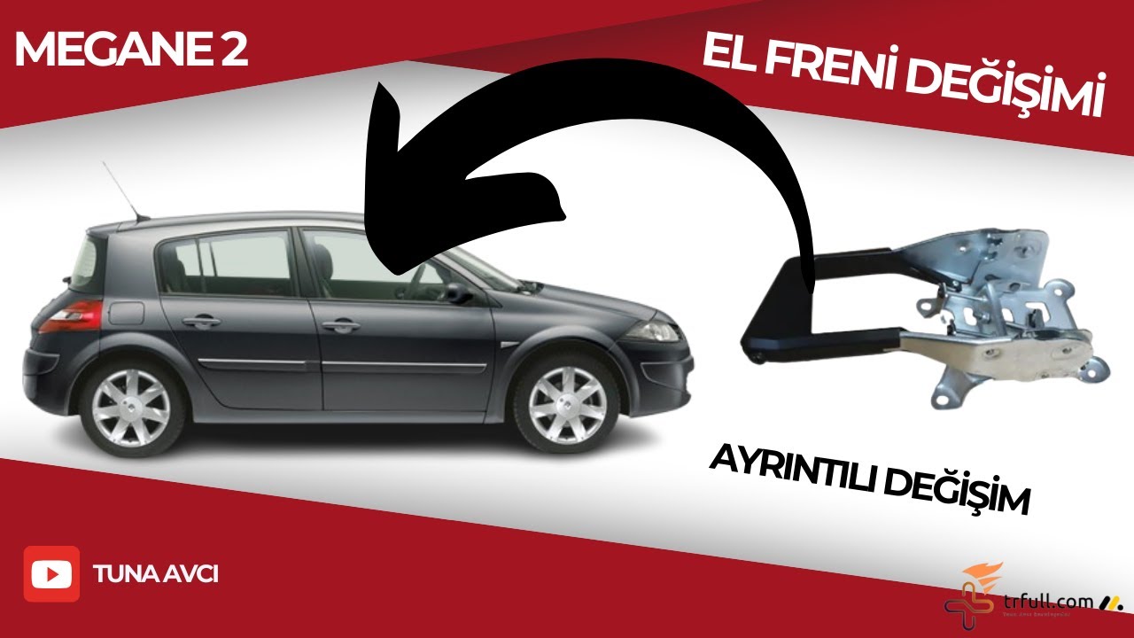 Megane 2 Ayrıntılı El Freni Değişimi ve Testi!