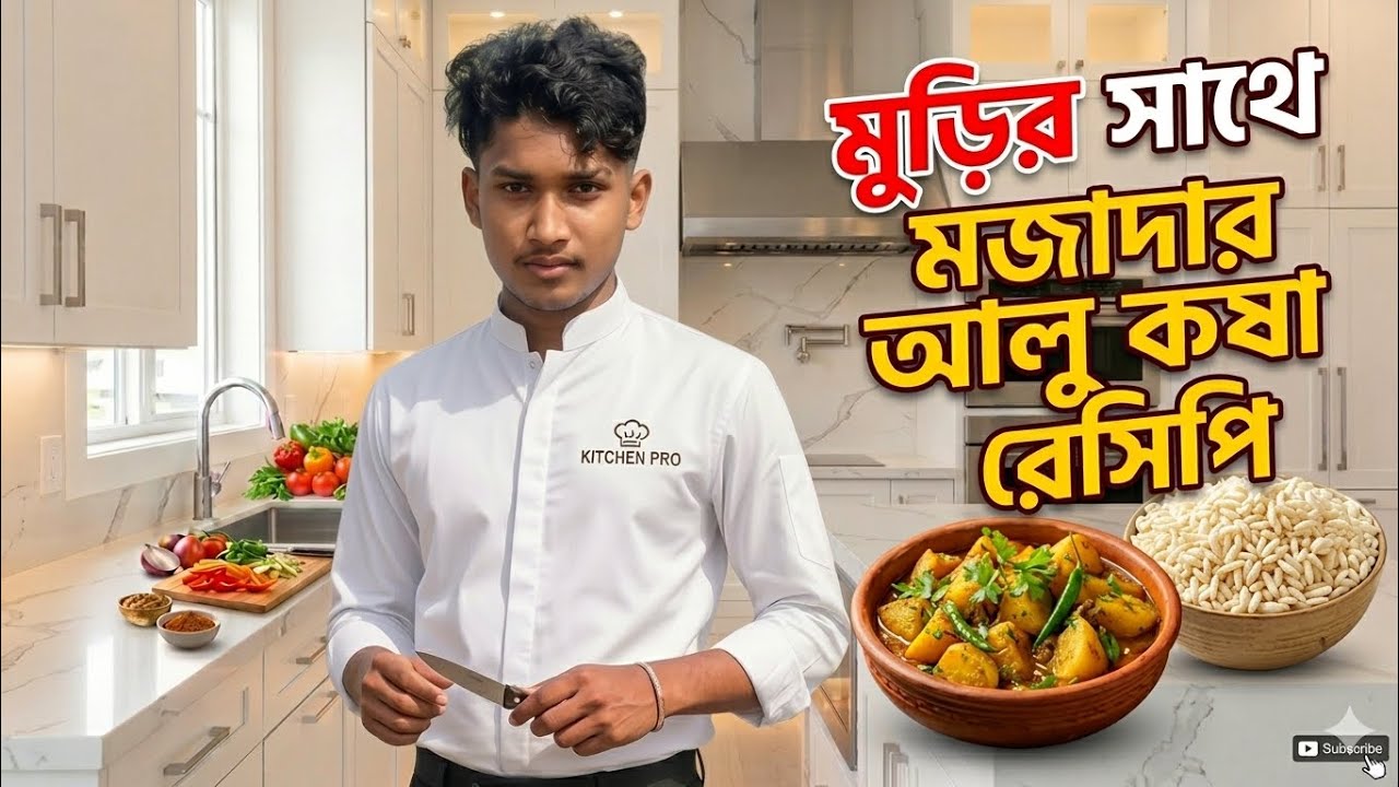 ​মুড়ির সাথে জাস্ট জমে যাবে! জিভে জল আনা স্পাইসি আলু কষা রেসিপি |#AluKosha #BengaliRecipe