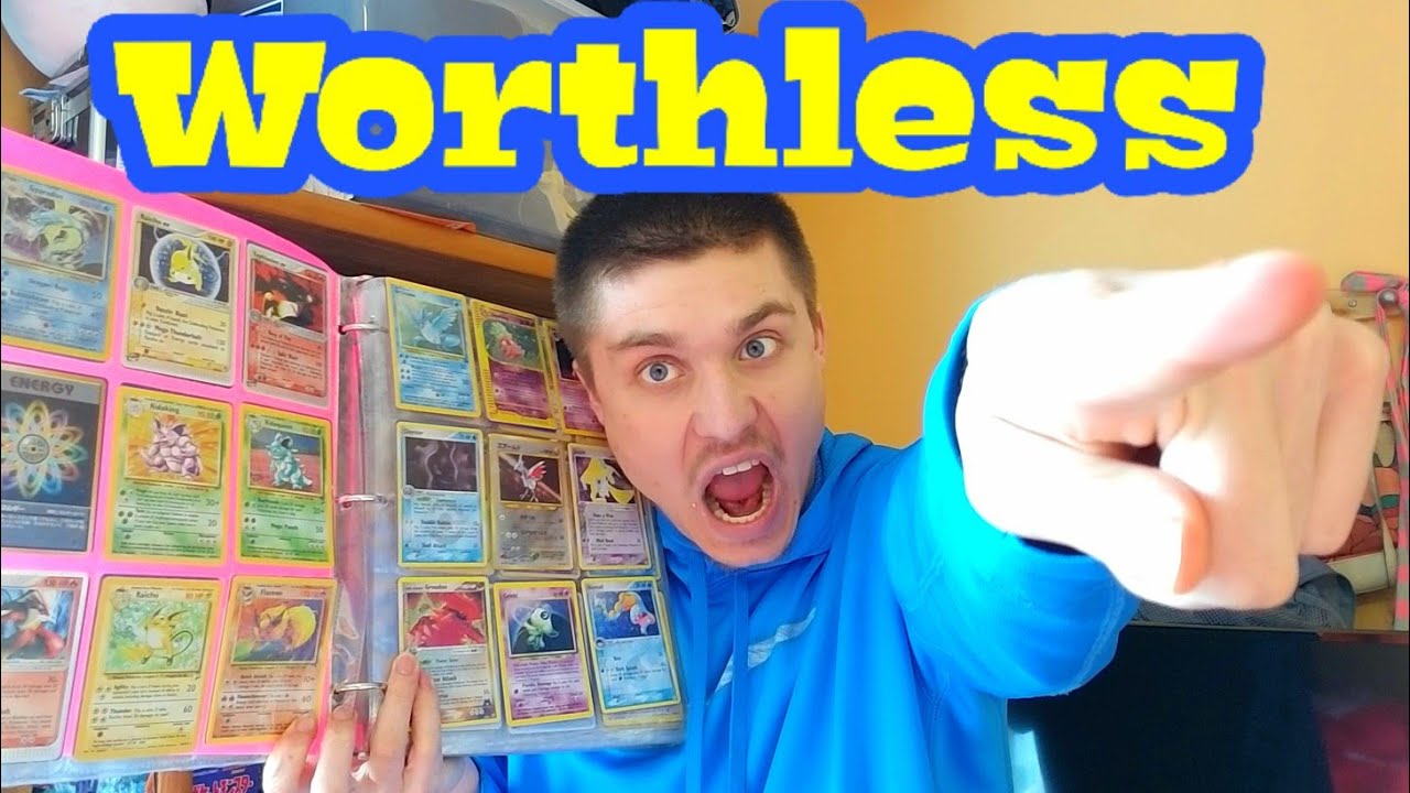 Your Old Pokemon Cards Aren't Worth A Fortune