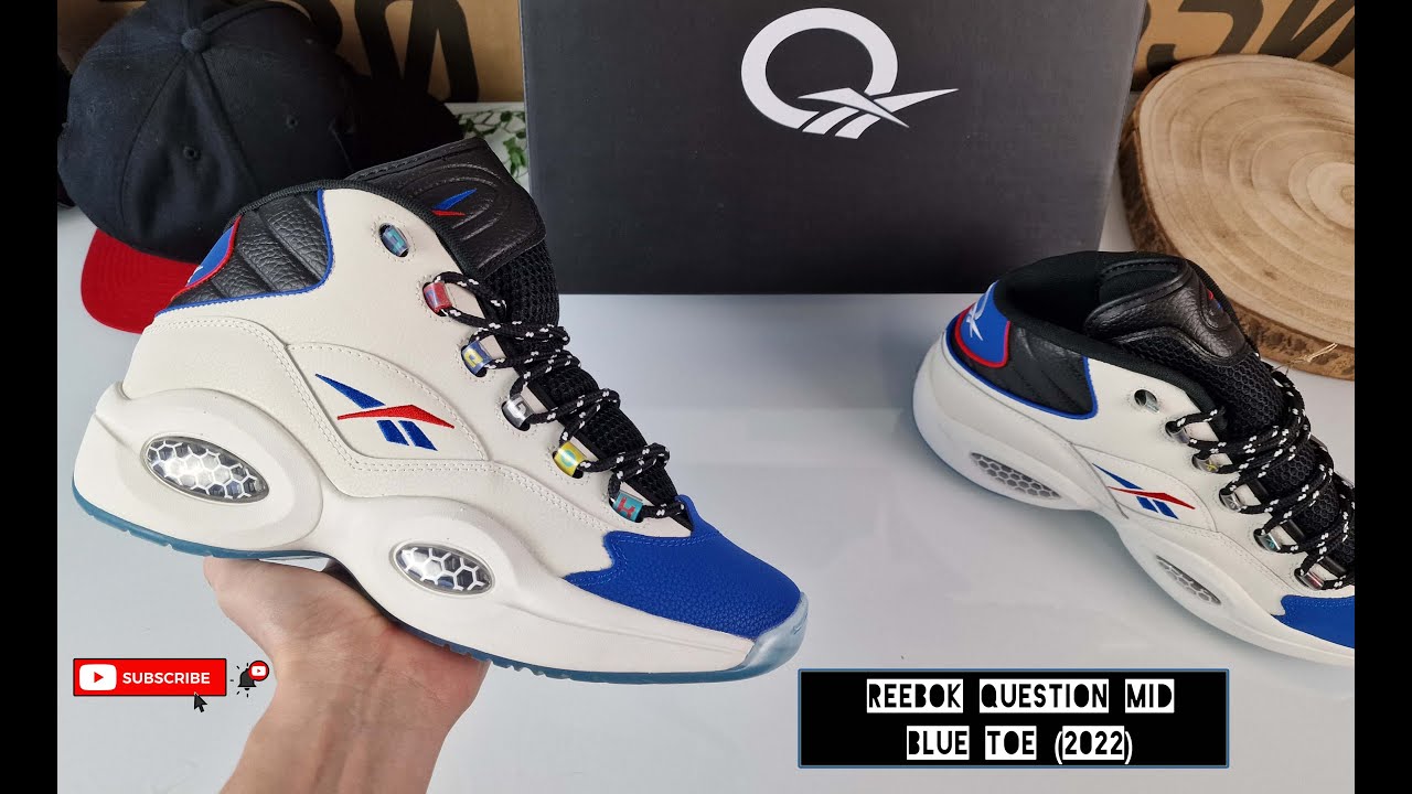 Reebok Classic Question Mid  - On Feet and Check - OLD SCHOOL VIBS  - 86% ✔️