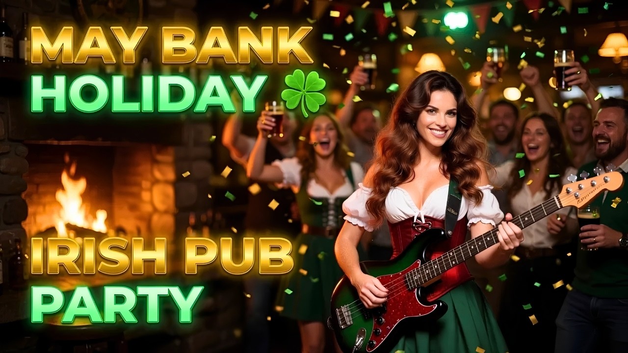 🍀 1 Hour Irish Pub Party 2026 | Bank Holiday Drinking Songs & Celtic Anthems