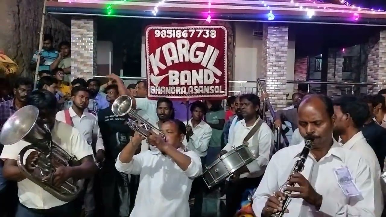 kargil Band at singerkone dol 2024 .what a beautiful song.intahan ho gayi intejar ki