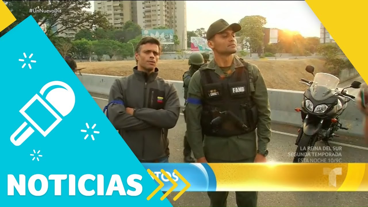 Comenz&oacute; la &ldquo;Operaci&oacute;n Libertad&rdquo; contra Nicol&aacute;s Maduro | Un Nuevo D&iacute;a | Telemundo